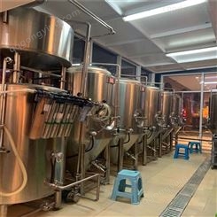 广东2000升精酿啤酒设备 酿酒机械