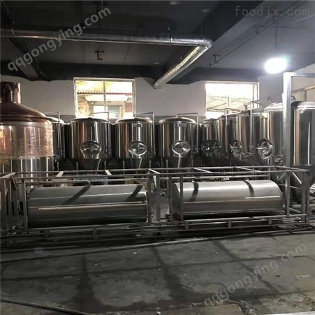 烟台1000升自酿啤酒设备 酿酒机械
