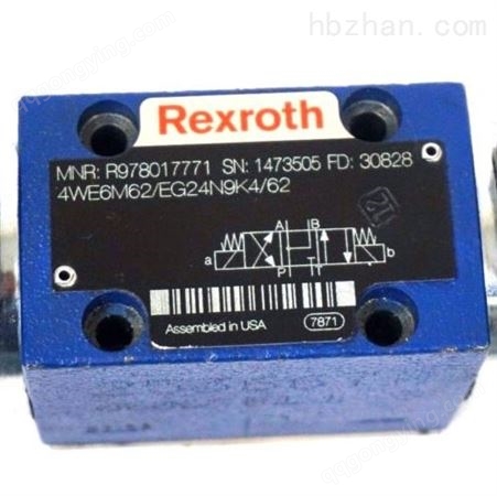 Rexroth力士乐ZDR10VA4-3X/315Y减压阀