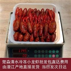 苏州冻虾批发清水冷冻小龙虾2021年10月价17元每斤起20斤起发生鲜专车包直达费用