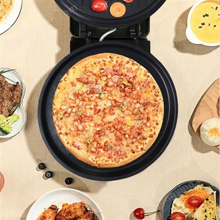 GKN格卡诺新款电饼铛家用智能双面加热煎烤机积分礼品