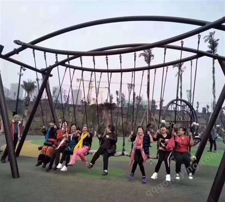 儿童组合户外秋千 小区 幼儿园 公园可定制非标无动力游乐设备