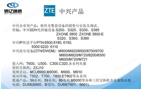 中兴ZXONE5800光传输设备 MOX2A(S64AX2) MOS4B(S16AX4)芯片级维修