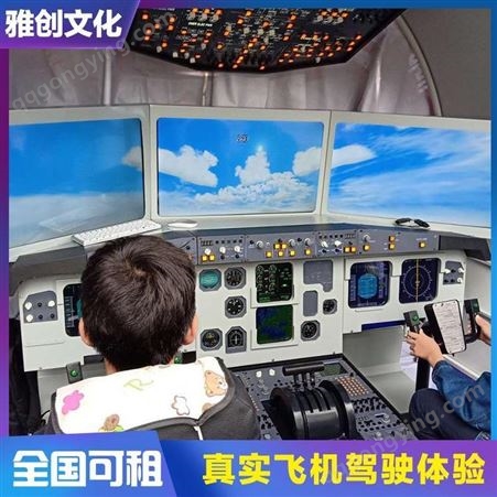 飞行驾驶模拟舱 实训客机驾驶舱 雅创 厂家直租