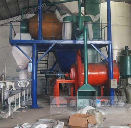 保温砂浆生产线 全自动化干粉砂浆生产设备 振恒机械