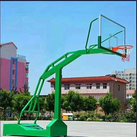 凹箱篮球架 地埋方管篮球架子 学校体育器材 乒乓球台 泰昌定做