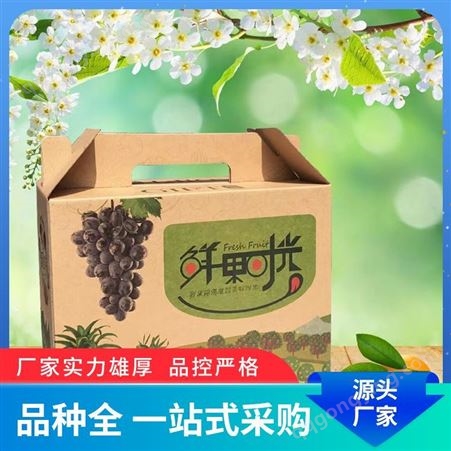 新年礼盒水果包装盒生产厂家 外观精美 支持打样服务