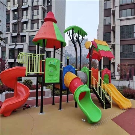 公园大型滑梯秋千组合儿童设施幼儿园户外游乐设备加工生产