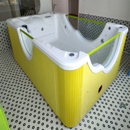 360度圆形全透明游泳池 商业用新生儿洗浴池 月子中心婴儿洗澡池