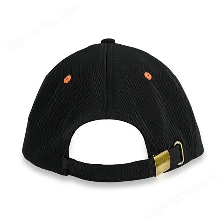 新款鸭舌帽子 遮阳防晒透气折叠帽 黑色登山棒球帽定制