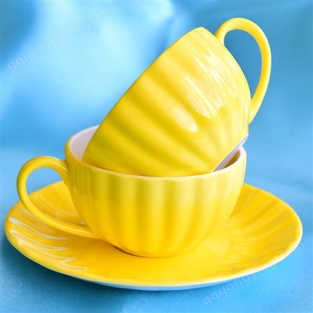 骨瓷茶具 创意色釉茶壶套装 陶瓷下午茶杯 可加图案