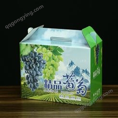 葡萄包装盒葡萄高档礼盒巨峰阳光玫瑰晴王葡萄包装水果礼品盒定制
