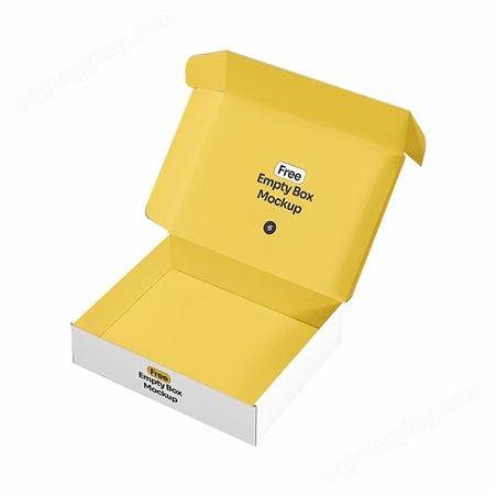彩盒包装印刷纸箱 瓦楞服装快递盒 双面彩色纸盒快递打包盒飞机盒