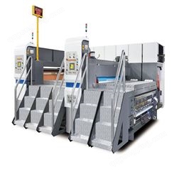 纸箱高速印刷机 三色水墨印刷开槽模切机 久锋机械