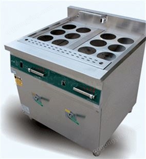 12孔电磁煮面机大功率煮食炉 立式煮面炉 新品商用