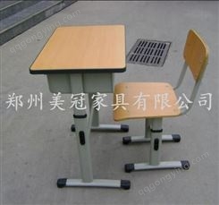 学生课桌凳 新乡补习班课桌凳 定做—美冠家具