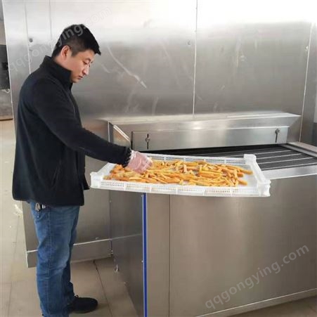 薯条加工流水线 薯片加工生产线 薯塔加工设备 可定制