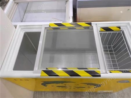 苏州卧式单温铜管冷柜冰柜商用大容量双门节能冻肉柜冷冻冷藏