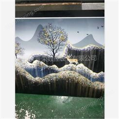 普荣晶瓷画全套方案 贵州高光移门封釉机