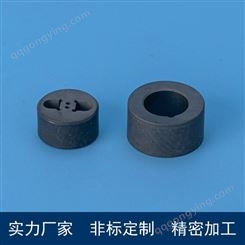碳化硅陶瓷轮耐磨损碳化硅棒异形件定制加工赛硕新材料