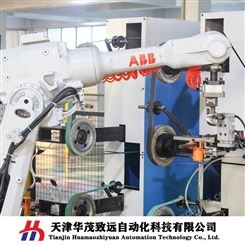自动打磨机器人抛光去毛刺砂带机打磨设备 ABB工业机械手臂