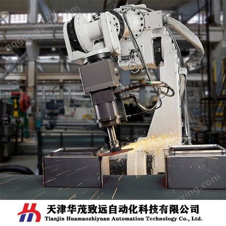 安川6轴打磨机器人 铸造零件金属脚踏板自动砂带打磨设备GP110