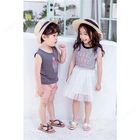 泡菜家 童装品牌童装 夏季童装韩版 AH 童装的尾货批发