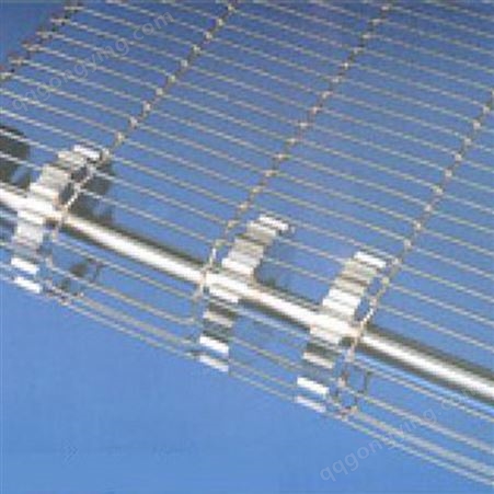 优聚 高温烘干乙字型冷却螺旋塔用金属网带 工厂生产