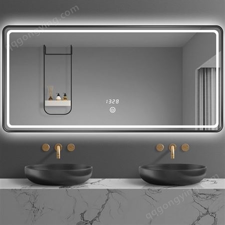 防雾浴室镜 led灯多功能卫浴镜 智由智宅 西安产品批发