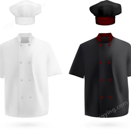 厨师工作服 长袖酒店厨房后厨餐饮厨师服定制套装