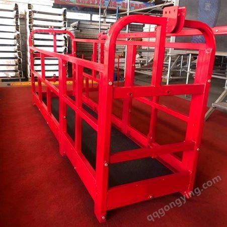 出售高空作业吊篮 施工安全 喷涂槽底 钢结构加工 鑫东生产