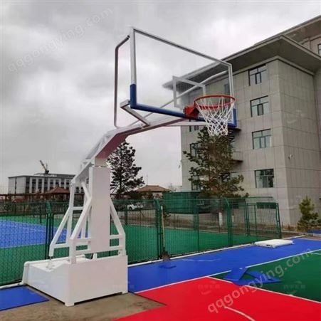 国标篮球架户外室内标准成人儿童比赛可移动家用学校落地式篮球框