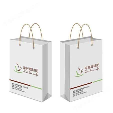 赋星服装购物手提纸袋厂家批发 外卖礼品包装打包袋定制
