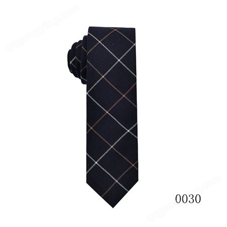 TONIVANI-37格子领带 休闲时尚男英伦正装 条纹西装装饰男士领带
