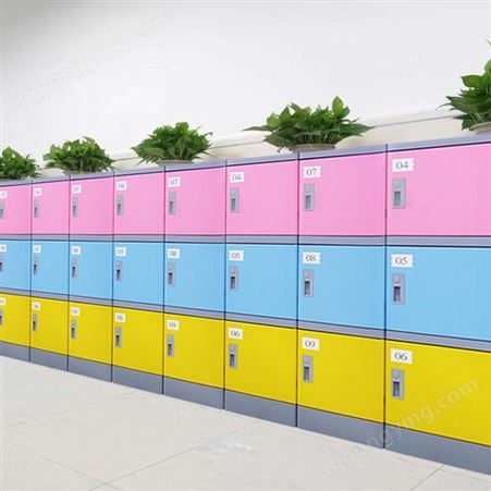 智慧校园教室abs塑料书包柜 安全环保 颜色定制