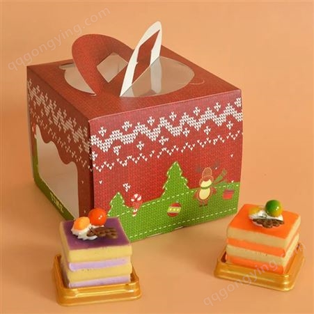蛋糕盒印刷 可使用于烘焙西点甜点包装盒 祥沣印刷出货快