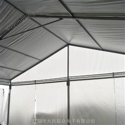 砂石料厂环保帐篷工业化大棚蓬房可重复利用