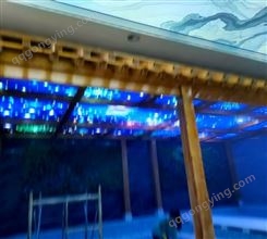 酒店体育场展厅室内软膜天花吊顶 吸声柔性软膜材料 加工定制