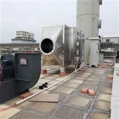 建安 电子厂回流焊波峰焊排烟通风管道安装 废气处理设备