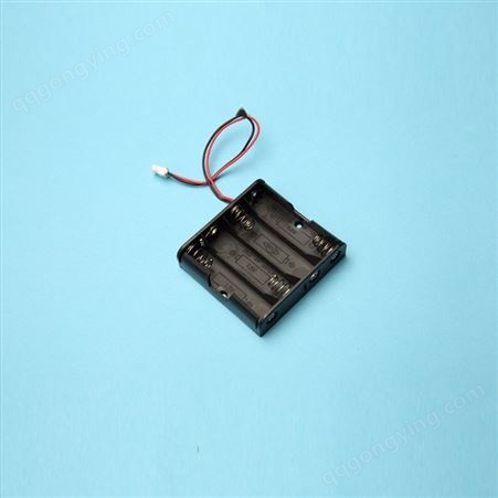五号四节阶梯电池座 电池配件带线底部出线端子2.0智能锁电池盒