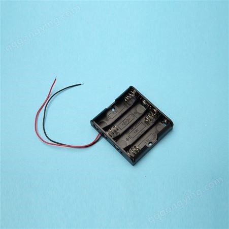 五号四节阶梯电池座 电池配件带线底部出线端子2.0智能锁电池盒