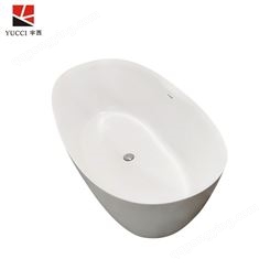 卫浴洁具销售中心人造石独立式浴缸椭圆型浴缸浴盆批发生产加工